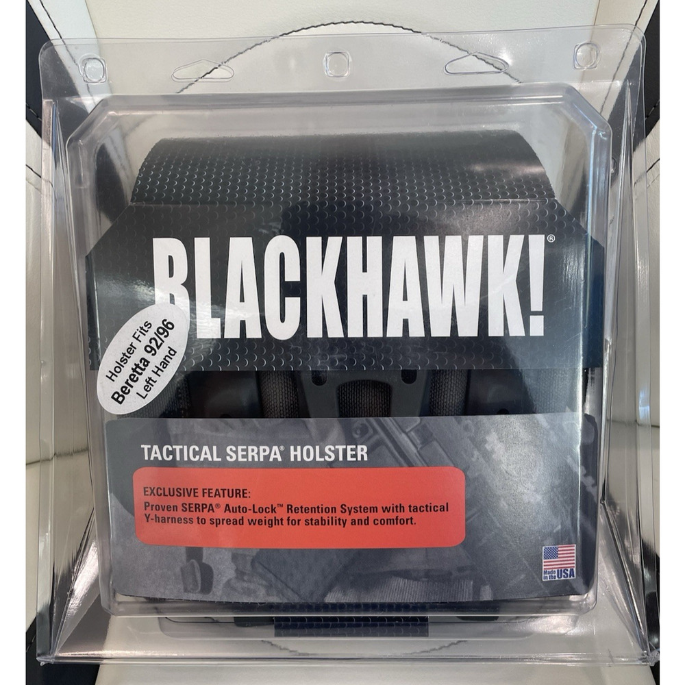 Blackhawk SERPA Tactical Holster For Beretta 92/96 Left Hand Green 40SC02FG-L